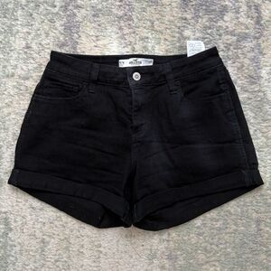 Hollister Women's Dark Denim Jean Shorts